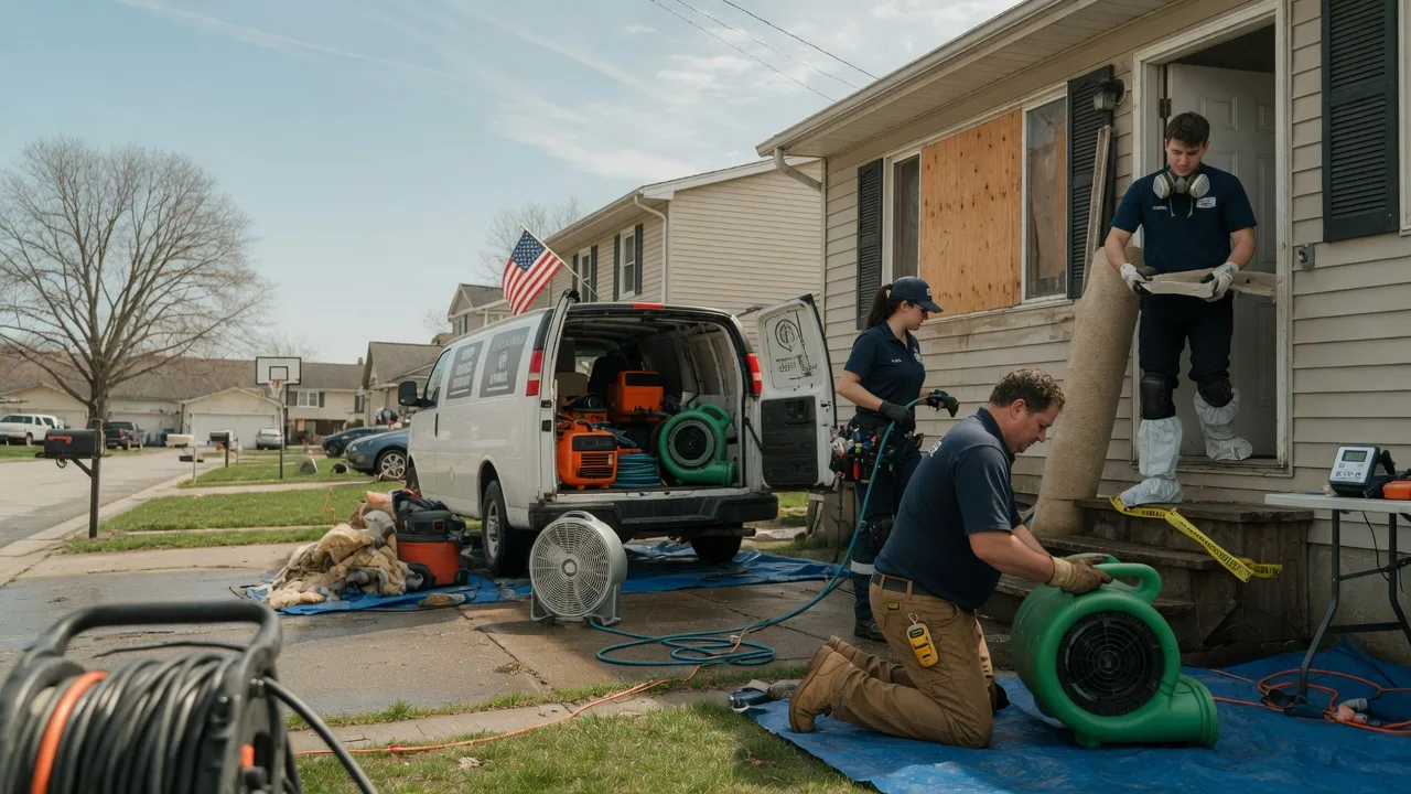 Water Damage Restoration in Plantersville, MS near me